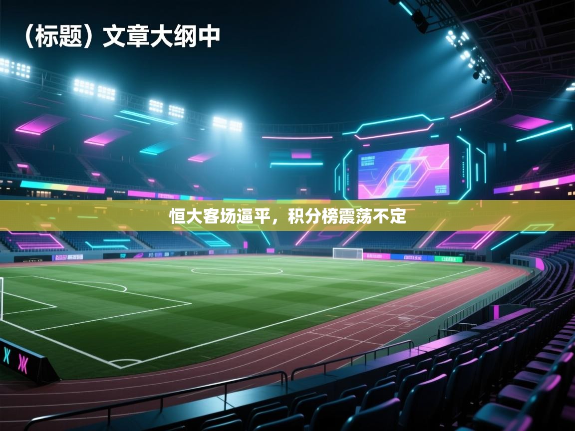 恒大客场逼平,积分榜震荡不定 第2张